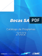 Catálogo de Becas SAT 2022