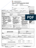 1 Unified Application For BLDG Permit Front - DPWH