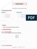 Semianual I Álgebra Desigualdades