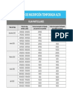 Turismo Social - Calendario 2