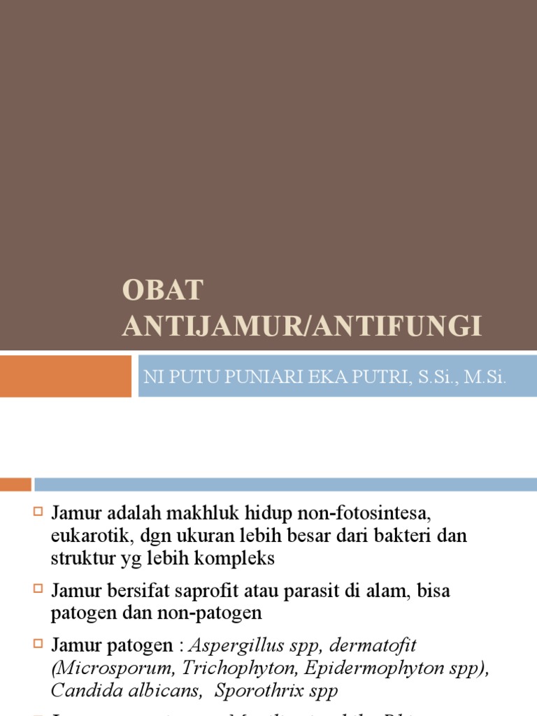 Obat Anti Jamur PDF