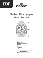 Tissot T-Touch Manual | PDF | Tide | Compass