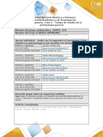 Formato Respuesta - Fase 2 - La Antropología y Su Campo de Estudio