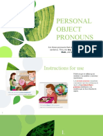 Personal Object Pronouns