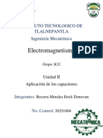 Aplicacion de Los Capacitores