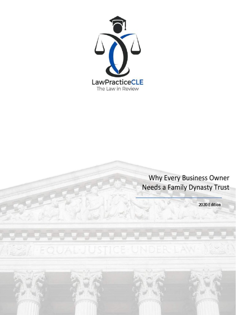 Importance of Family Dynasty Trusts | PDF | Trust Law | Economies
