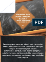 Pembangunan Perekonomian Bangsa Danil