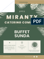 Pricelist Buffet Sunda 2022