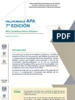 Normas APA 7a edición en