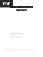 Download Investment and Portfolio Management Assignment by sanr9 SN60620494 doc pdf