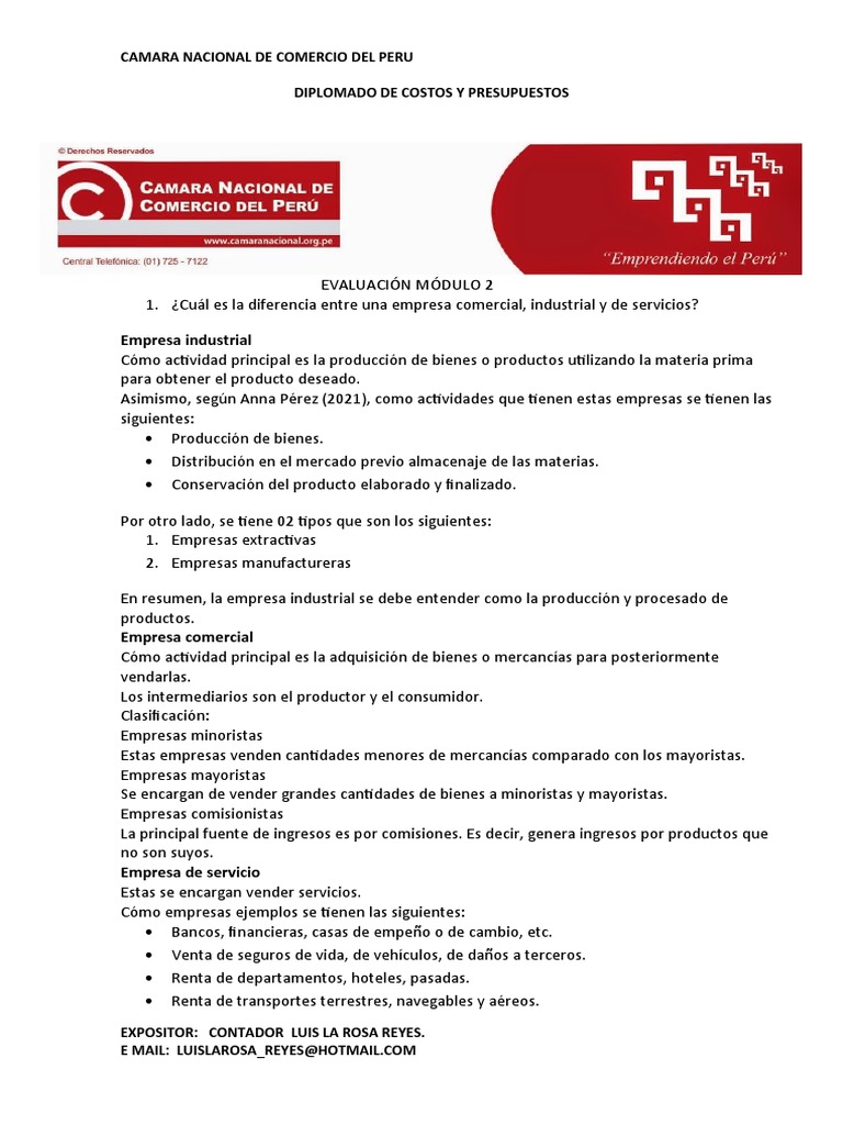 Evaluacion Modulo 2 Curso 50 Horas Positiva Portal Transaccional