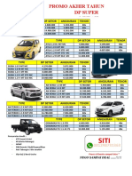 Paket Daihatsu Oktober 2022