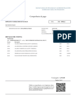 Comprobante de Pago de Tenencia 2022