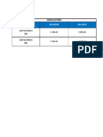 Tarifario Fletes Internos 2022