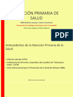 Atención Primaria de La Salud