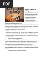 Filipino Short Stories | PDF