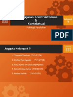 Pembelajaran Konstruktivisme Dan Kontekstual KLMPK 9