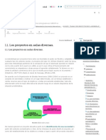 B1 - 1.1. Los Proyectos en Aulas Diversas