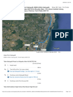 Adani Port Kattupalli To Revathy Illam - Google Map
