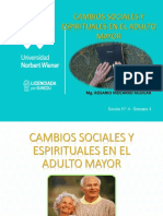 Sesion 4 - Cambios Sociales y Espirituales en El Adulto Mayor
