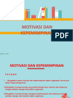 MOTIVASI DAN KEPEMIMPINAN