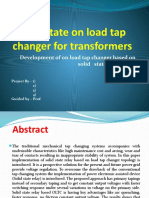 Solid State Tap Changer Presentation