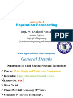 LEC 4. Population Forecasting