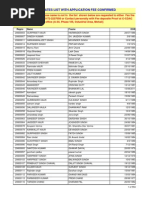 Download Fee Confirm List 1 by parneet_samra SN60621828 doc pdf