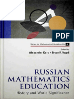 Russian Mathematics Education Alexander Karp