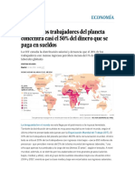 Econo - El 10% de Los Trabajadores Del Planeta Concentra Casi El 50% Del Dinero Que Se Paga en sueldos-EL PAÍS