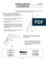 OPERATING INSTRUCTIONS For Die Sharpening Fixture - DSF-NP - DSF-RS