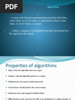 Algorithm