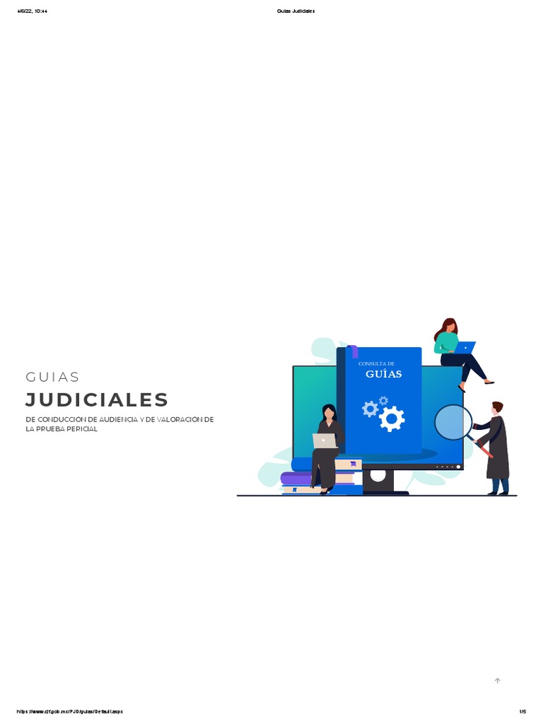 Guías Judiciales para Audiencias | PDF | Justicia | Crimen y violencia