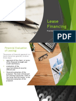 Lease Financing - Practical Part - Class