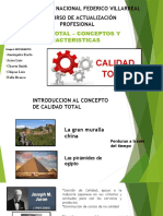 Grupo 6 - Calidad Total - Conceptos y Caracteristicas