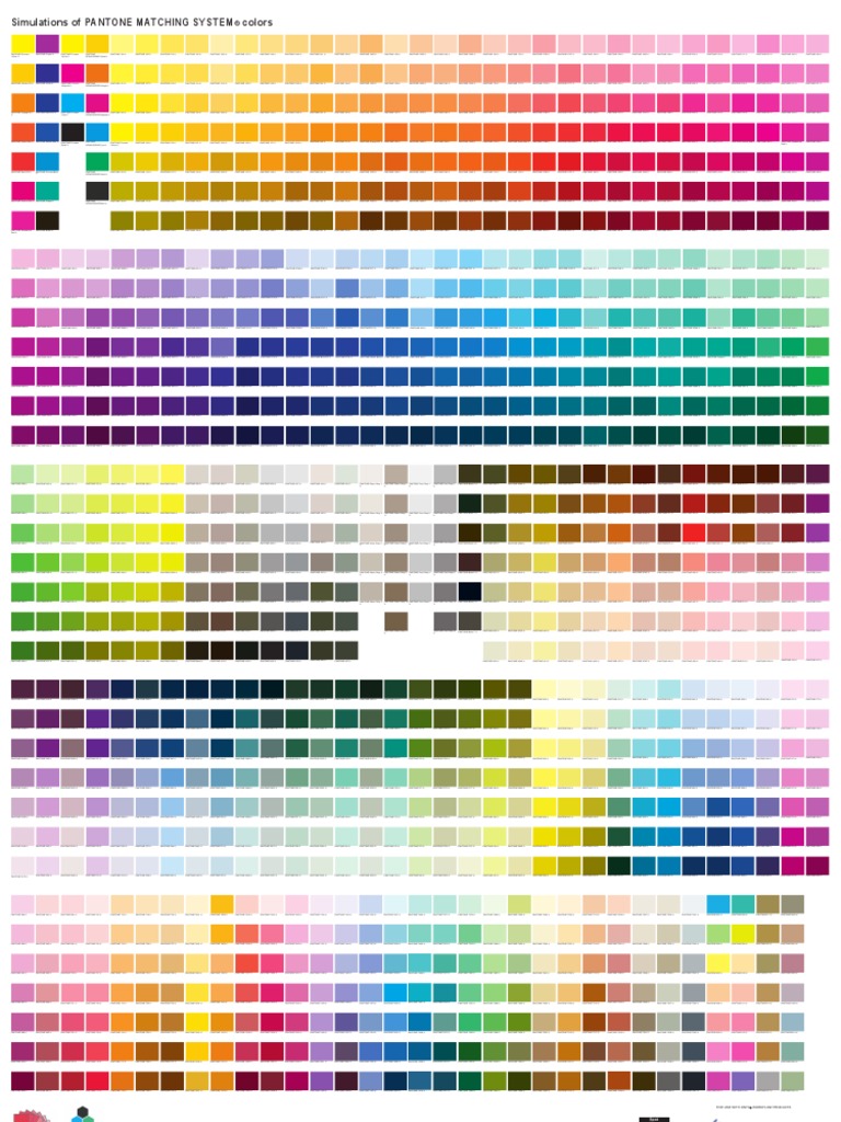 Pantone Uncoated Yellow Magenta