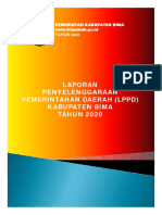 Buku Lengkap LPPD Kabupaten Bima Tahun 2020