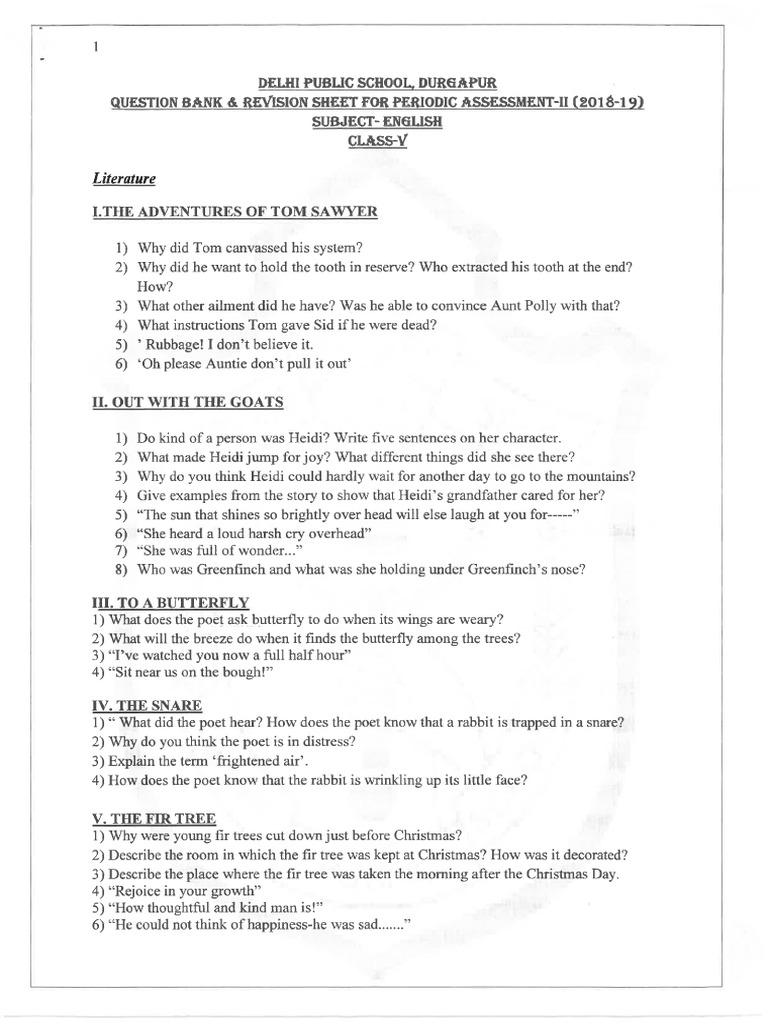 cbse class 5 english textbook solutions