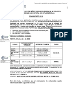Concurso Público de Méritos Por Suplencia #028-2022-Mp-Fn-Unidad Ejecutora 009 Df-Amazonas
