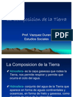 La Composicion de La Tierra