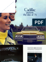 Cadillac - US Full Line - 1973