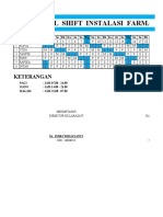 JADWAL SHIFT