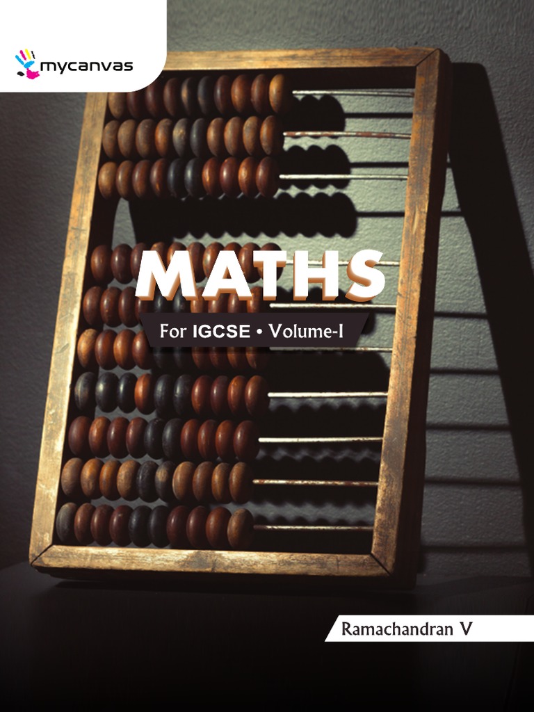 IGCSE Maths Volume 1 With Book Cover | PDF