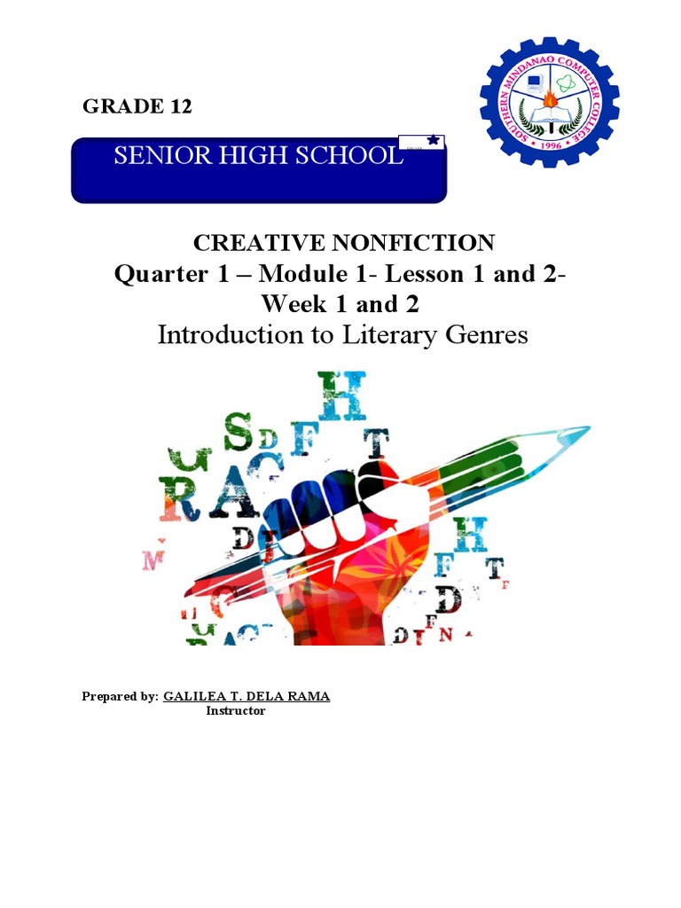Introduction to Literary Genres in Writing | PDF | Plot (Narrative ...