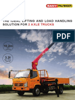 The Ideal Lifting and Load Handling Solution For: 2 Axle Trucks