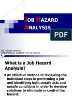 Job Hazards Analysis (CST)