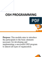 Osh Programming