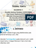 Integral Tentu