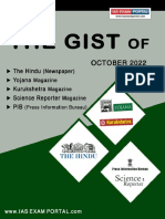 The Gist Oct 2022 - Ias Exam Portal
