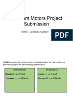 Project Template Random Motors